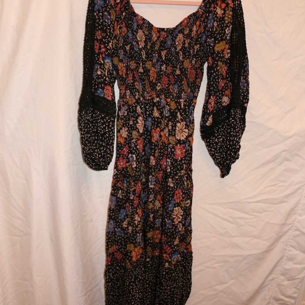 Haute Monde midi dress.